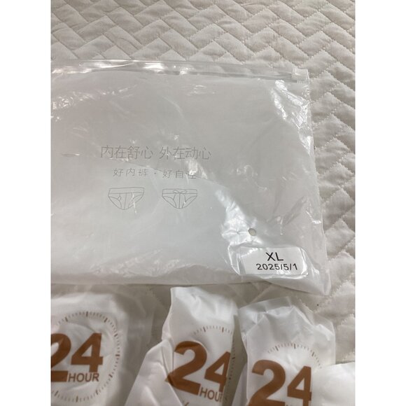 24 Hour Disposable Portable Womens Underwear Size XL 5-Pack Travel lingerie New - Picture 2 of 2